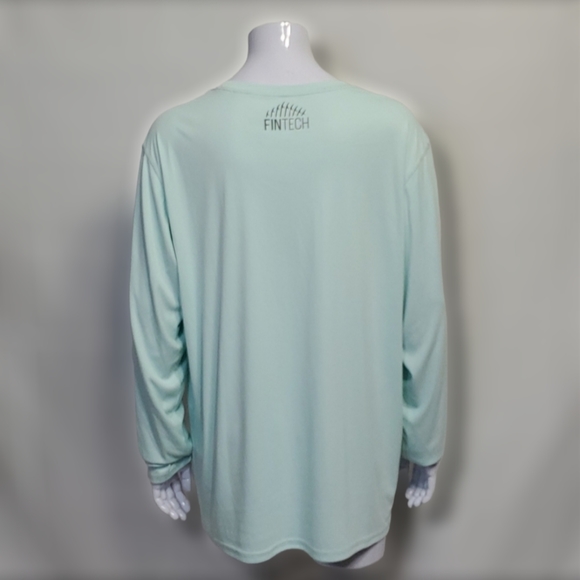 Fintech Long Sleeve Men's Shirt - Picture 2 of 3